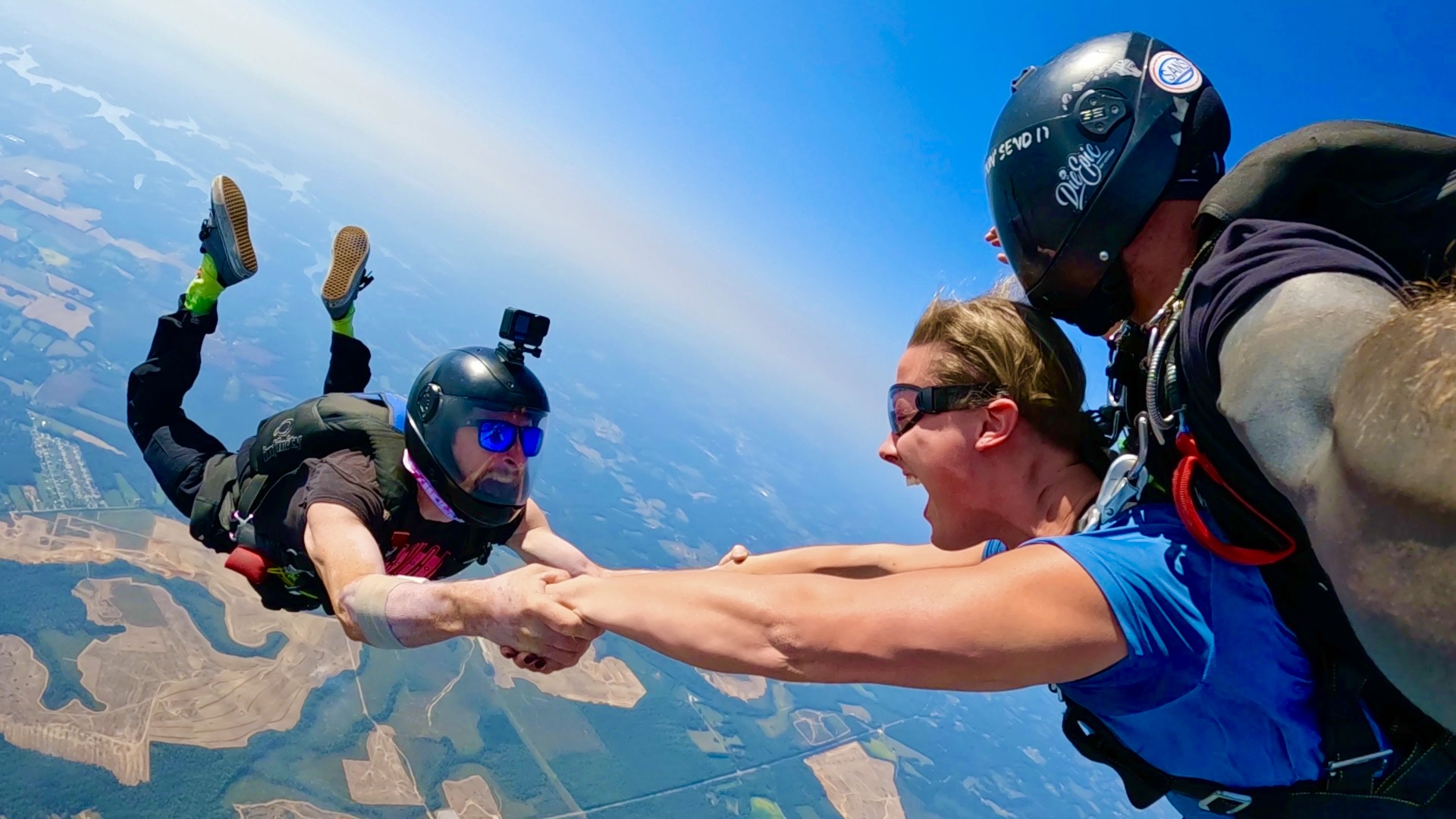 Skydiving action shot 12
